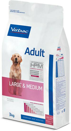 Zooplus Virbac Veterinary HPM Adult Dog Large & Medium3kg Virbac Veterinary HPM Adult Dog Large & Medium