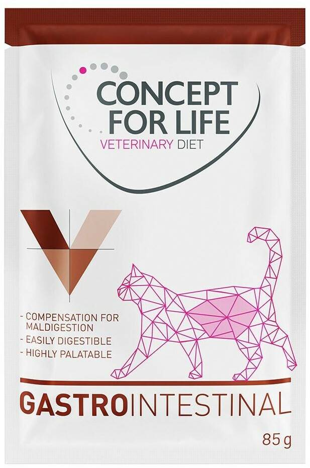 Concept for Life Veterinary Diet Feline Gastro Intestinal Nassfutter Zooplus Concept for Life Veterinary Diet Feline Gastro Intestinal Nassfutter85g