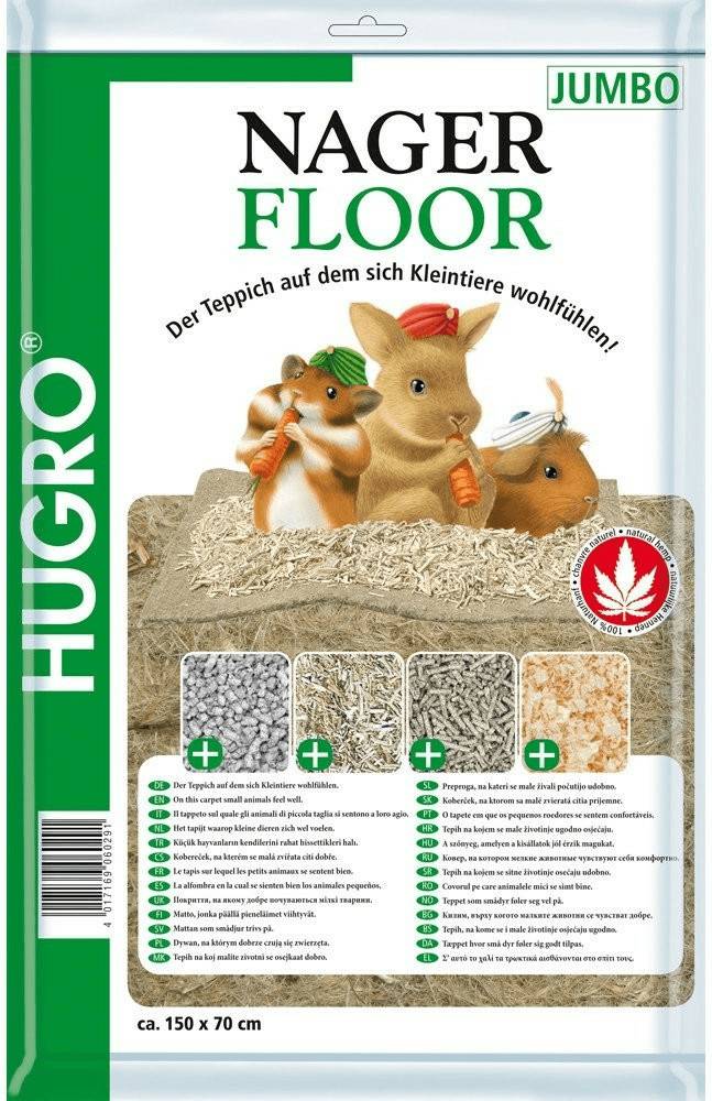 Hugro Nagerfloor Hanfmatte Zooplus Hugro Nagerfloor Hanfmatte150x70cm