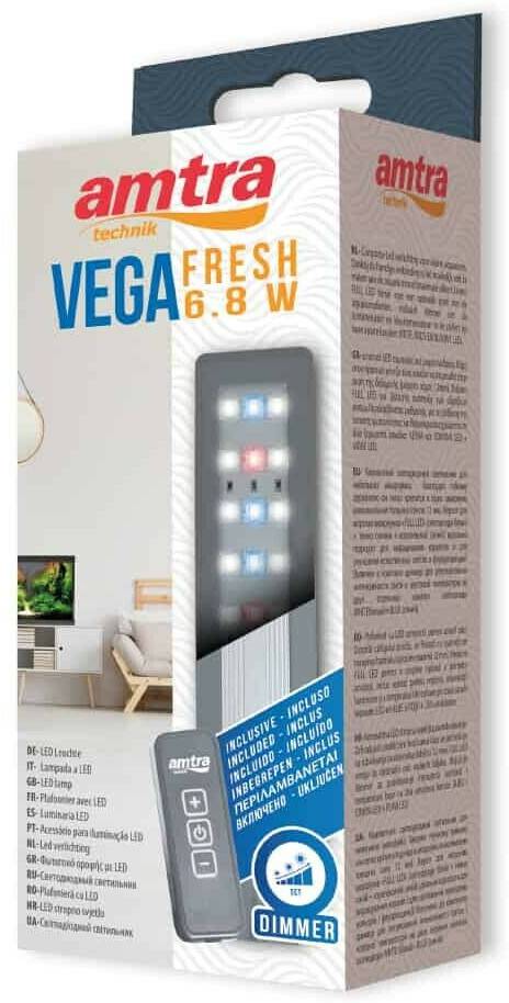 Zooplus Amtra LED Vega Silver Fresh 6.8W Aquariumbeleuchtung