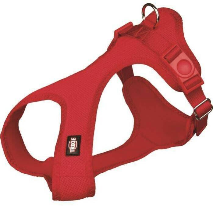 Trixie Comfort Soft Touren-Geschirr Zooplus Trixie Comfort Soft Touren-GeschirrTour-Harness red S (16273)