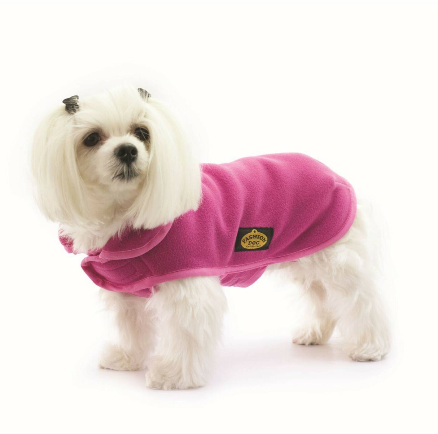 Fashion Dog Fleece-Hundemantel Zooplus Fashion Dog Fleece-HundemantelFuchsia 65cm (10665F)